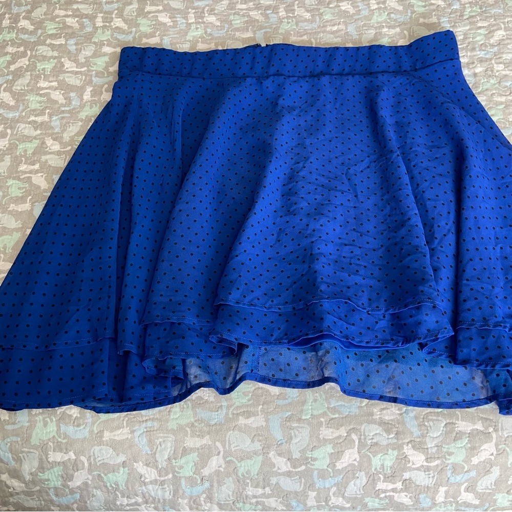torrid Polka dot mini skirt